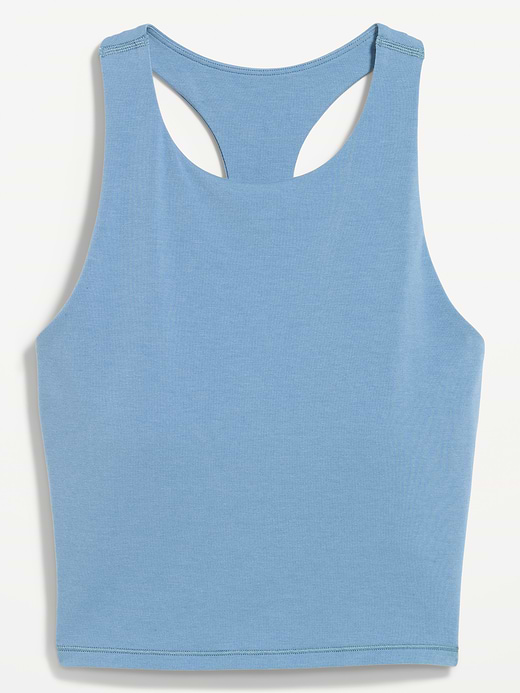 Old Navy Light Support PowerChill High-Neck Racerback Sports Bra — photo 4