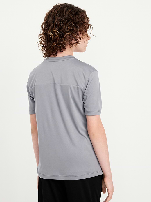 Old Navy Oversized Collared Soccer Jersey T-Shirt for Boys — photo 3