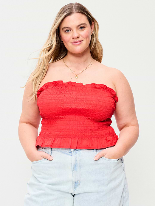Old Navy Smocked Bodice Tube Top — photo 8