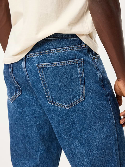 Old Navy Structured Loose Non-Stretch Jeans — photo 4