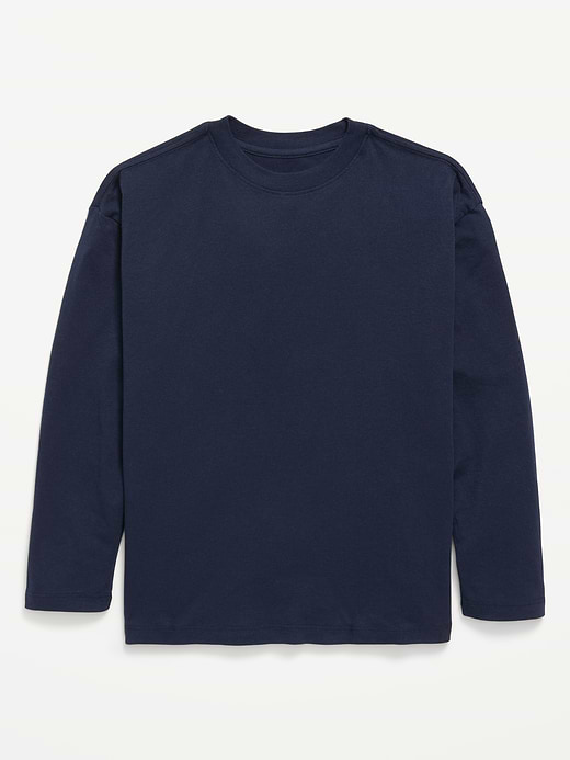Old Navy Oversized Long-Sleeve T-Shirt for Boys — photo 1