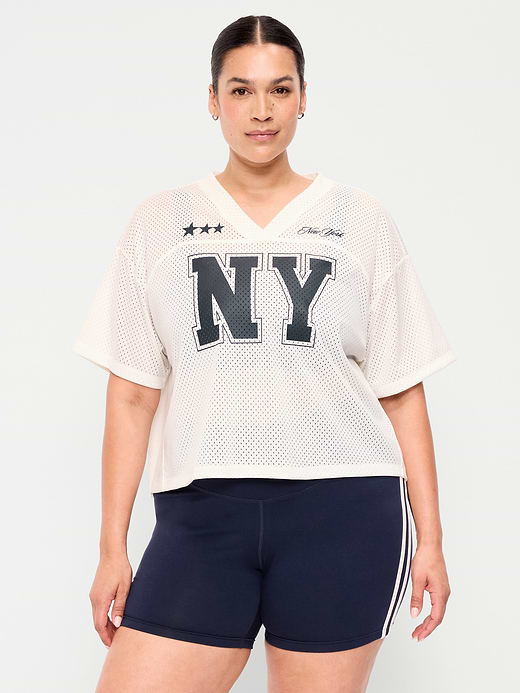 Old Navy Mesh Jersey Football Top — photo 8