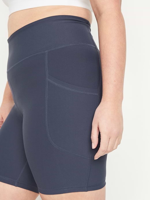 Old Navy High-Waisted PowerSoft Biker Shorts -- 8-inch inseam — photo 5