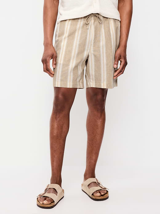 Old Navy Twill Jogger Shorts -- 7-inch inseam — photo 3