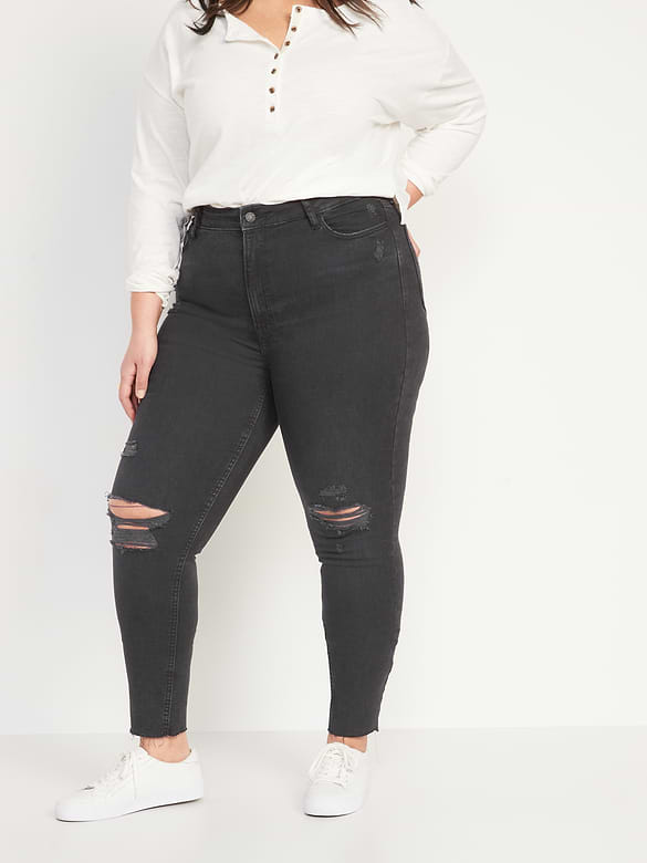 Old Navy FitsYou Extra High-Waisted Rockstar Super-Skinny Jeans — photo 8