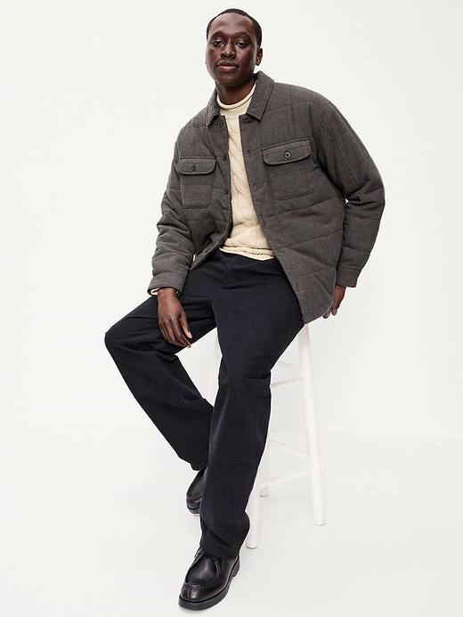 Old Navy Plaid Flannel Shacket — photo 4