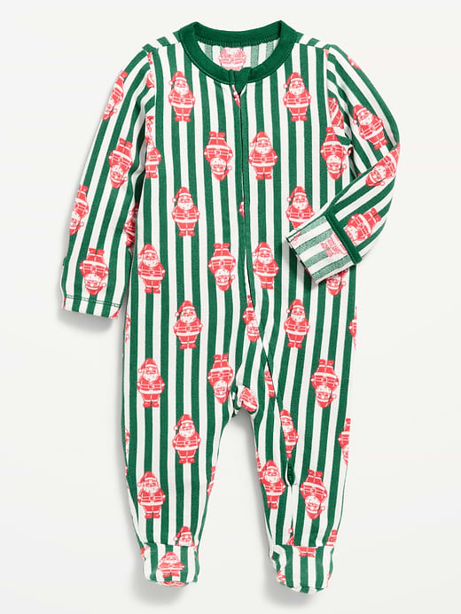 Old Navy 2-Way-Zip Sleep & Play Footed One-Piece for Baby — photo 3