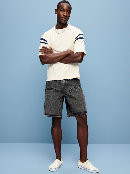 Old Navy Baggy Carpenter Jean Shorts-- 10-inch inseam — photo 1