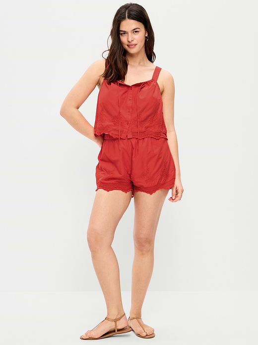 Old Navy High-Waisted Lace-Trim Shorts — photo 6