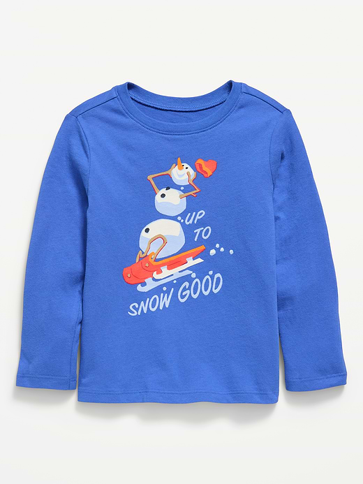 Old Navy Long-Sleeve Graphic T-Shirt for Toddler Boys — photo 1