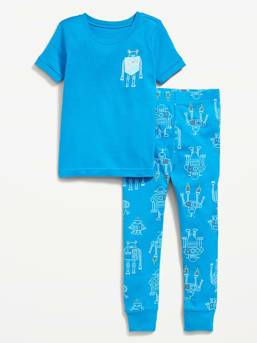 Old Navy Unisex Snug-Fit Printed Pajama Set for Toddler & Baby — photo 1