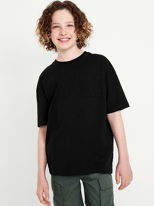 Old Navy Oversized Short-Sleeve Pocket T-Shirt for Boys — photo 1