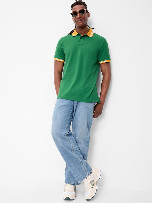 Old Navy Built-In Flex Pro Polo for Men — photo 4