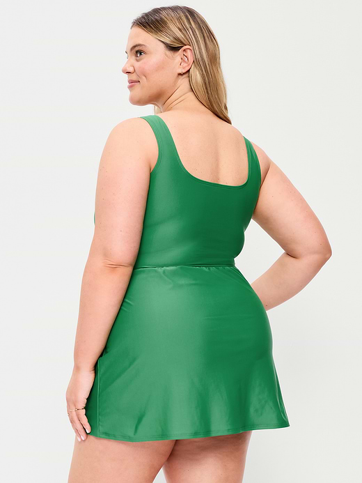 Old Navy Pique Side-Tie Swim Dress — photo 9