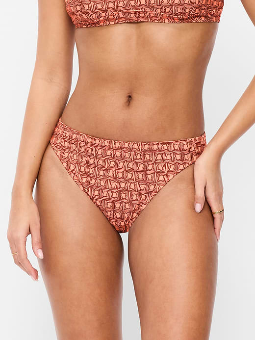 Old Navy Mid-Rise Bikini Swim Bottoms