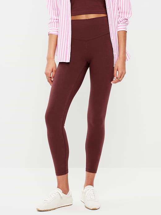 Old Navy High-Waisted PowerChill 7/8 Cotton Leggings — photo 8