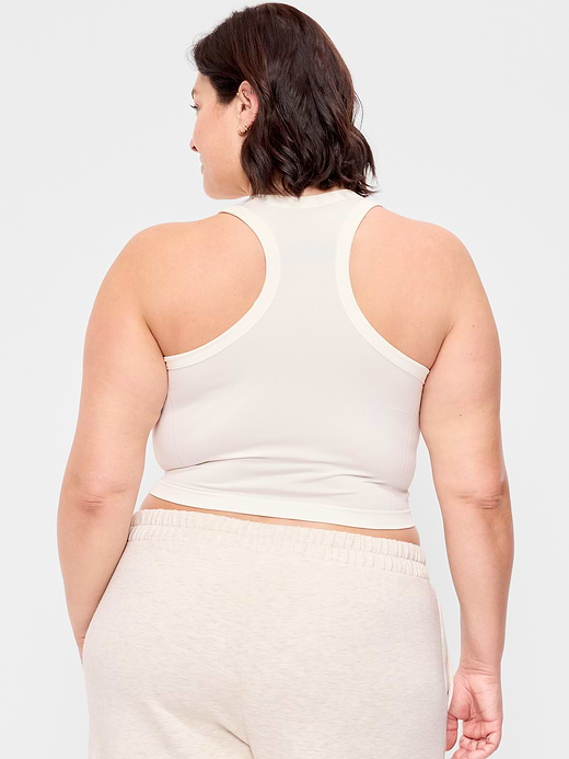 Old Navy Seamless Fitted High-Neck Crop Top — photo 9