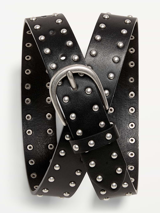 Old Navy Studded Faux-Leather Belt for Girls — photo 1