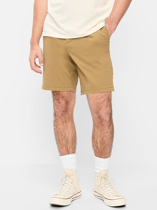Old Navy Slim Built-In Flex Rotation Chino Shorts -- 8-inch inseam — photo 3