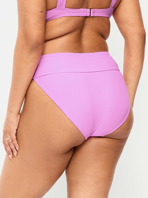 Old Navy High-Waisted Cinched Bikini Swim Bottoms — photo 7