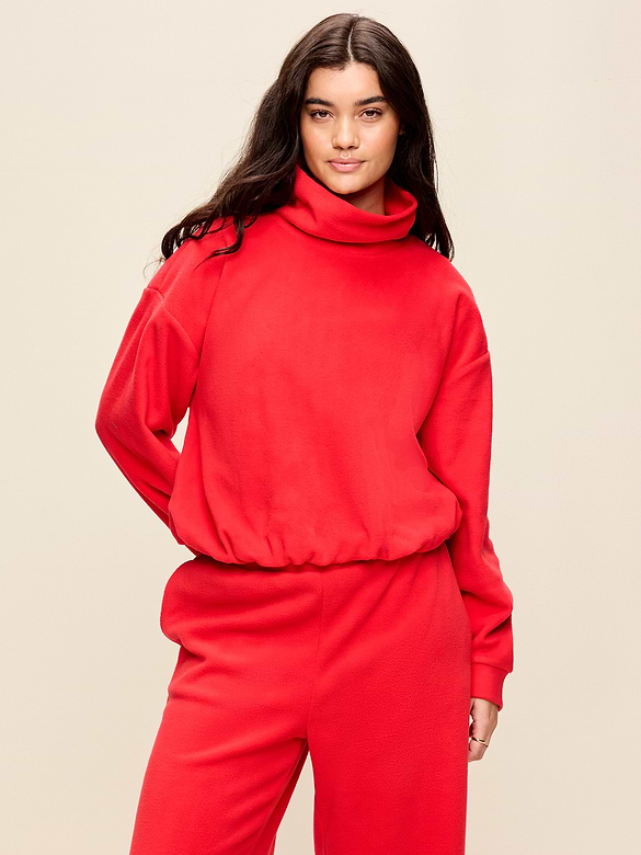 Old Navy Performance Fleece Funnel Neck Pullover — photo 6