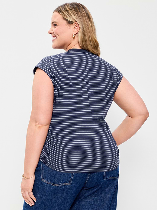 Old Navy Cap-Sleeve Cinch-Waist Top — photo 9