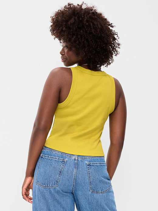 Old Navy Crop Ribbed Tank Top — photo 6