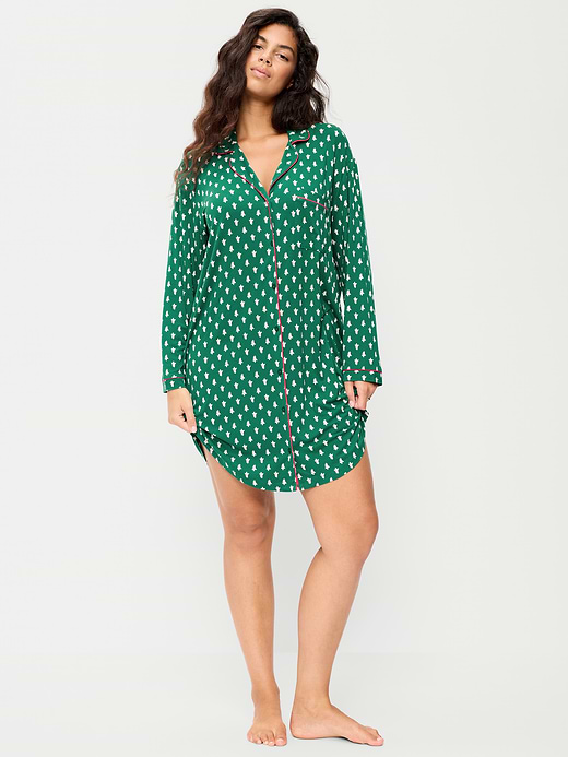 Old Navy Sunday Sleep Knit Jersey Dress — photo 5