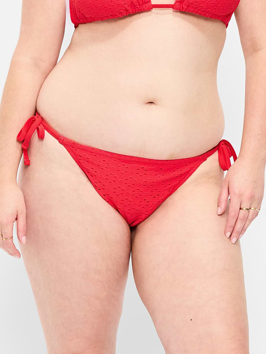 Old Navy Eyelet String Bikini Swim Bottoms — photo 6