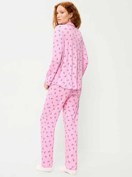 Old Navy Sunday Sleep Knit Jersey Pant Set — photo 3