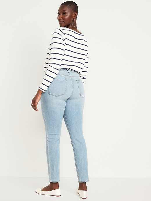 Old Navy High-Waisted Wow Straight Ankle Jeans — photo 7