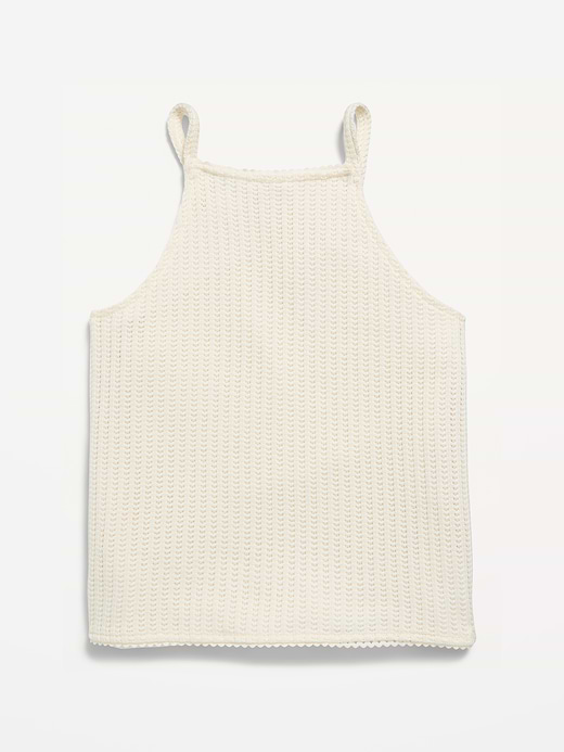 Old Navy Sleeveless Jacquard Knit Top for Girls — photo 4