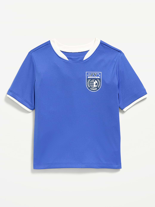 Old Navy Short-Sleeve Soccer Jersey T-Shirt for Toddler Boys — photo 1