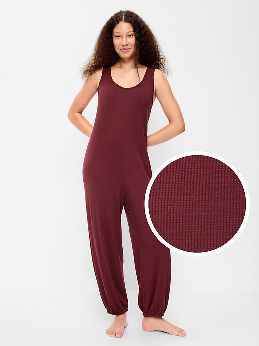 Old Navy Waffle-Knit Harem-Leg Pajama Jumpsuit — photo 1