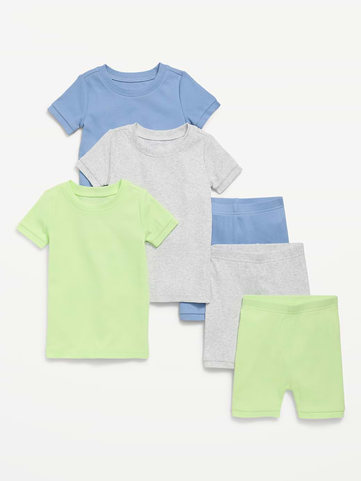 Old Navy Ribbed Snug-Fit Pajama 6-Piece for Toddler & Baby — photo 1