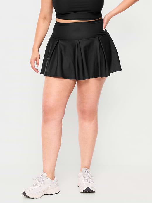 Old Navy Extra High-Waisted Drop-Waist PowerSoft Skort — photo 7