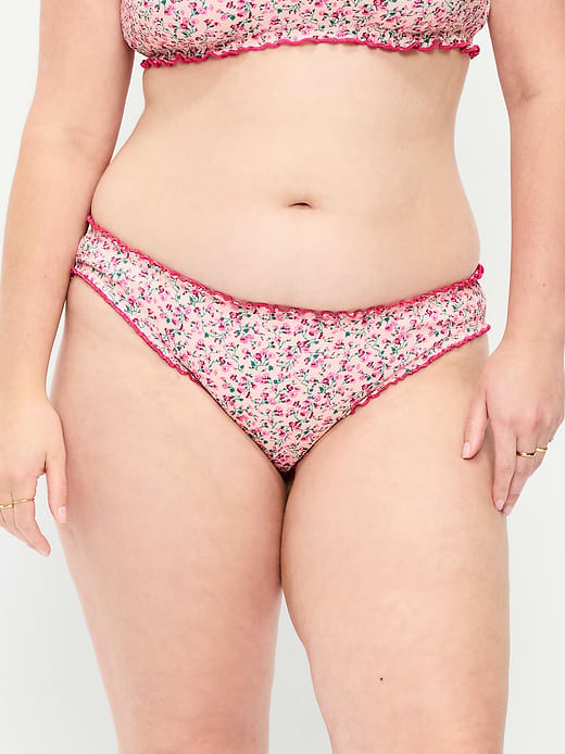 Old Navy Mid-Rise Ruffle Trim Swim Bottoms — photo 5
