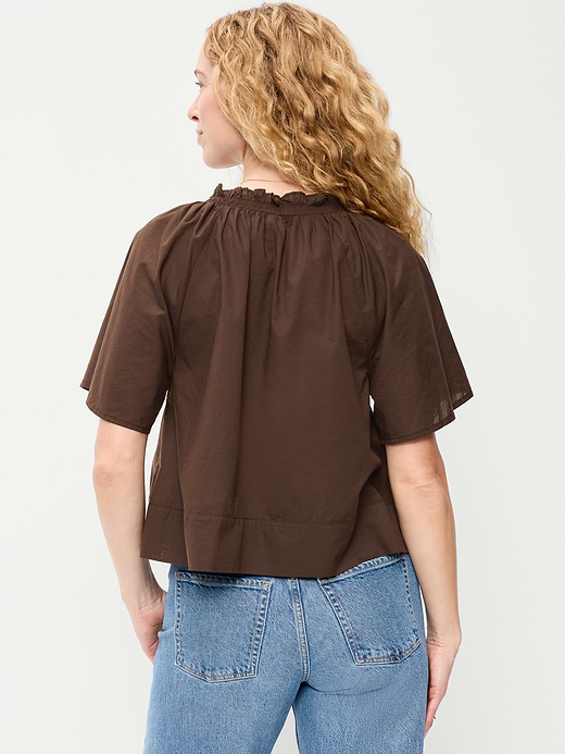 Old Navy Loose Short-Sleeve Striped Top — photo 3