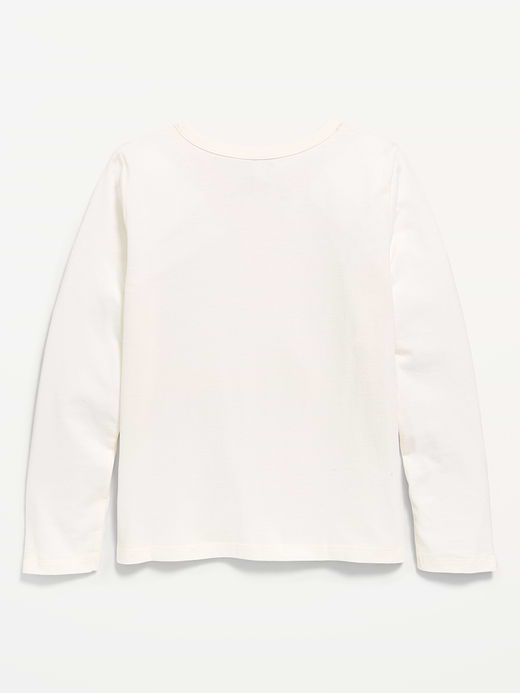 Old Navy Softest Long-Sleeve Ribbed T-Shirt for Girls — photo 3