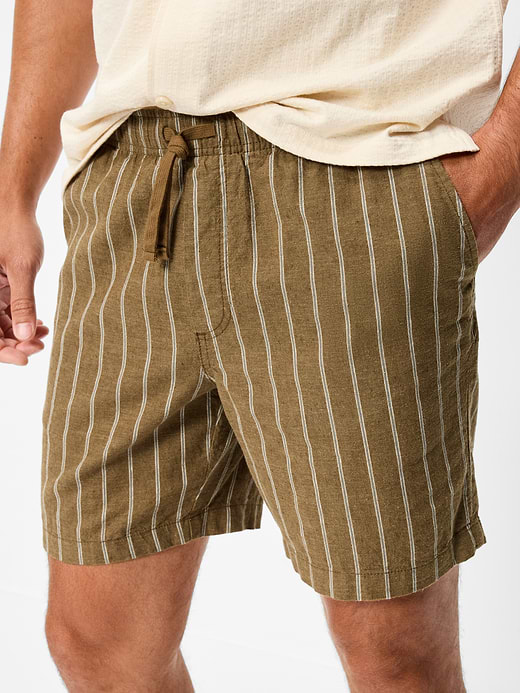 Old Navy Twill Jogger Shorts -- 7-inch inseam — photo 5