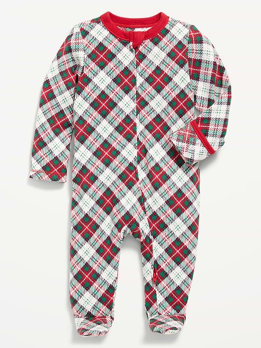 Old Navy 2-Way-Zip Sleep & Play Footed One-Piece for Baby — photo 3