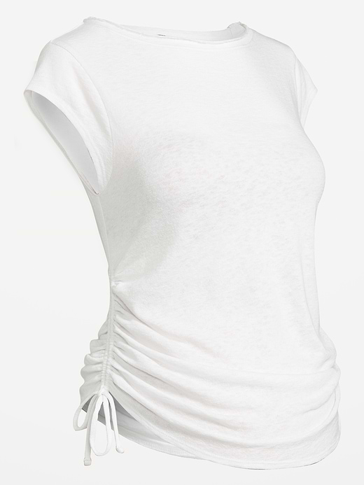 Old Navy Maternity Side-Cinch Jersey Top — photo 5