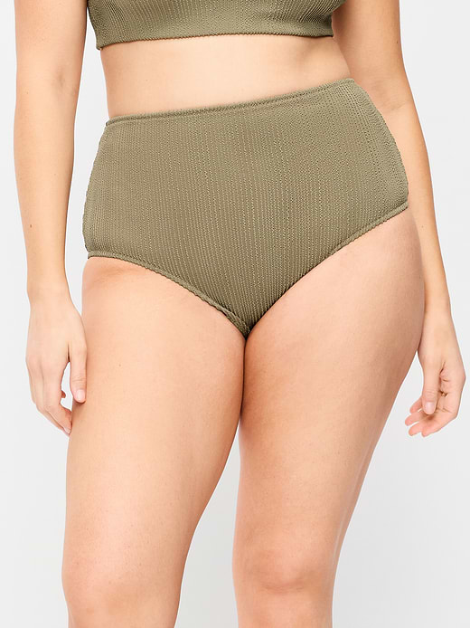Old Navy High-Waisted Ribbed Bikini Swim Bottoms — photo 6