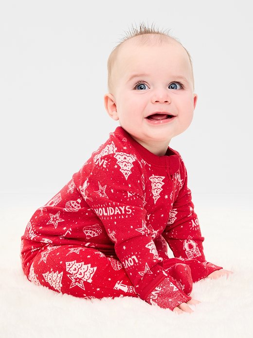 Old Navy 2-Way-Zip Sleep & Play Footed One-Piece for Baby — photo 1