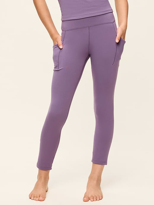 Old Navy High-Waisted StudioSmooth 7/8 Leggings for Girls — photo 1