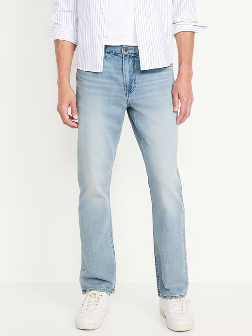 Old Navy Straight Built-In Flex Jeans — photo 1