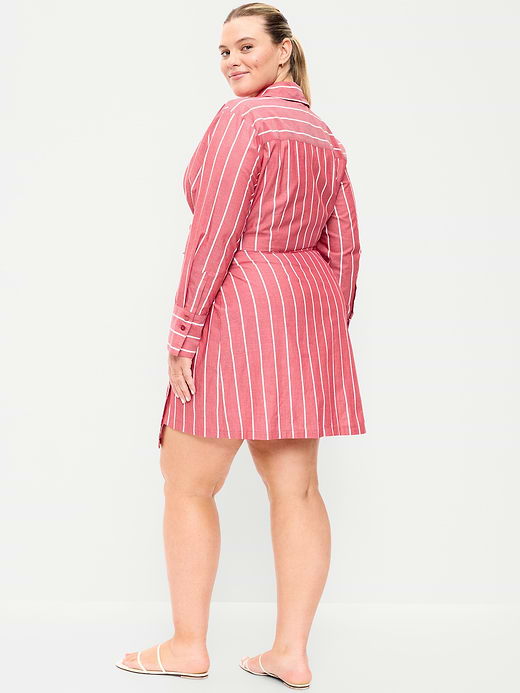 Old Navy Wrap Mini Shirt Dress — photo 11