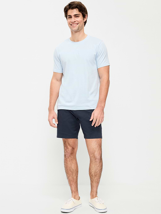 Old Navy Slim Built-In Flex Rotation Chino Shorts -- 8-inch inseam — photo 1