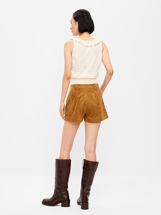Old Navy High-Waisted Faux-Suede Shorts — photo 4