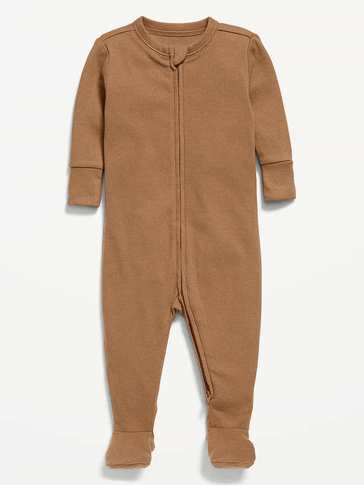Old Navy Snug-Fit 2-Way-Zip Sleep & Play Footed One-Piece for Baby — photo 1